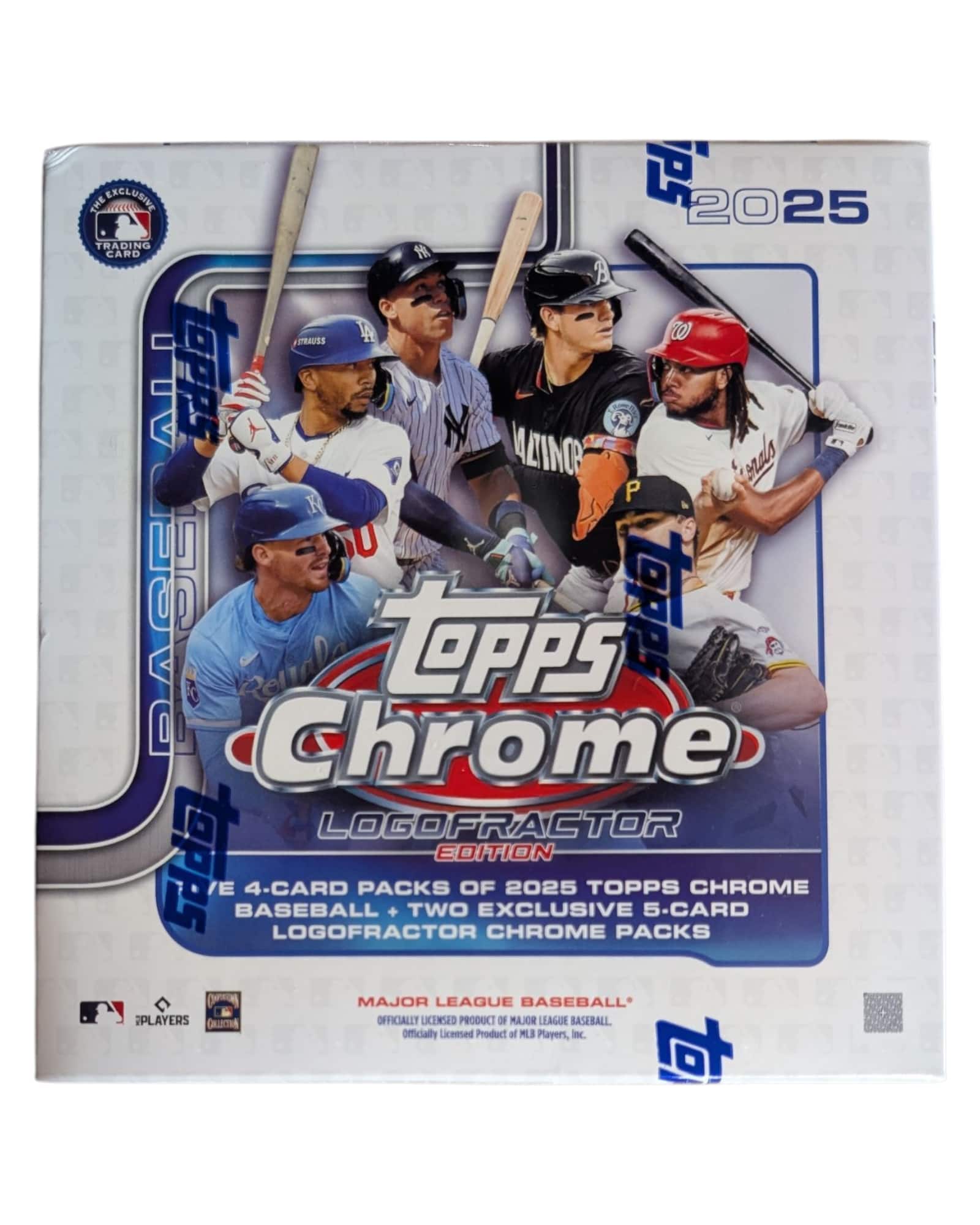 2025 Topps Chrome Baseball Logofractor Edition Box