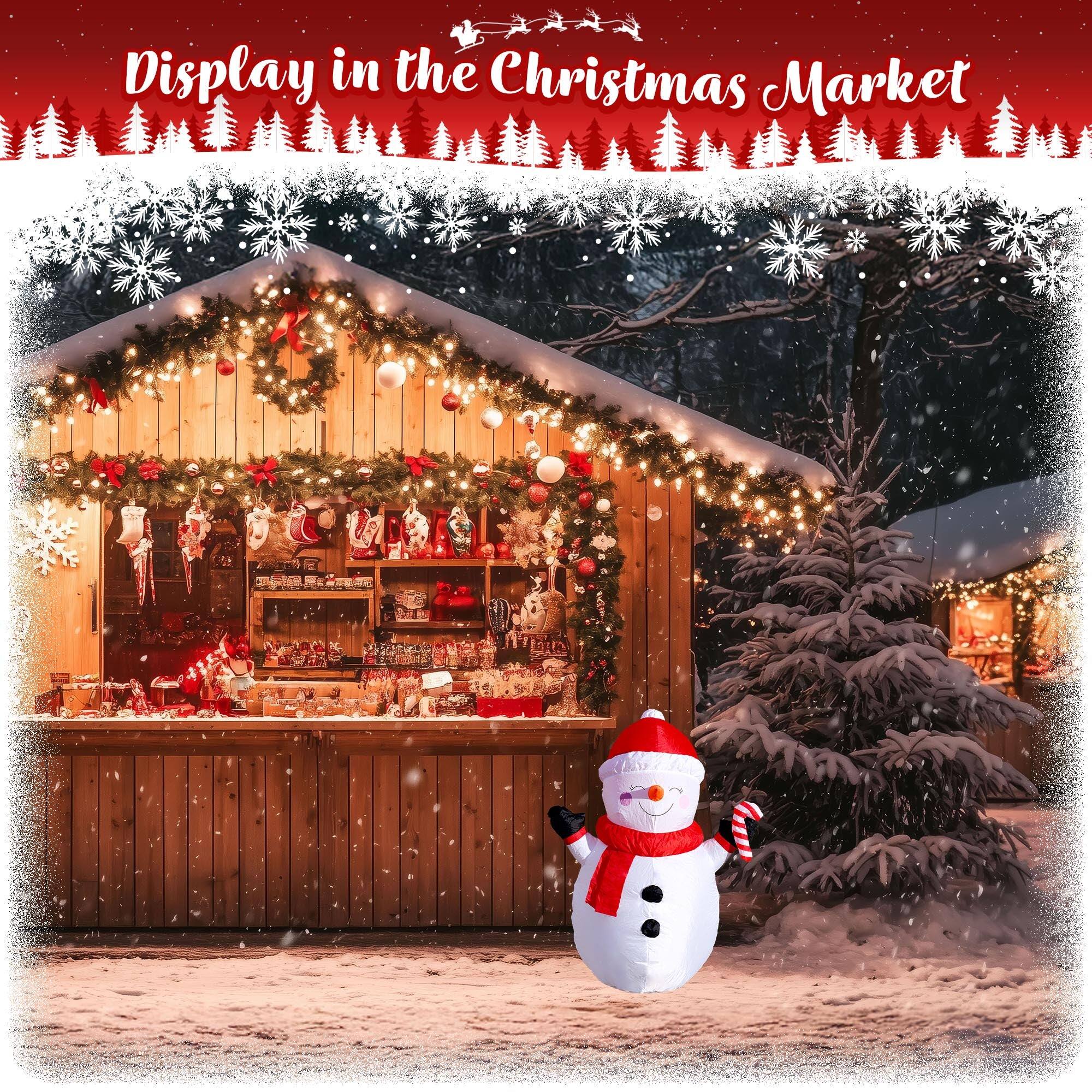 Display in the Christmas Market