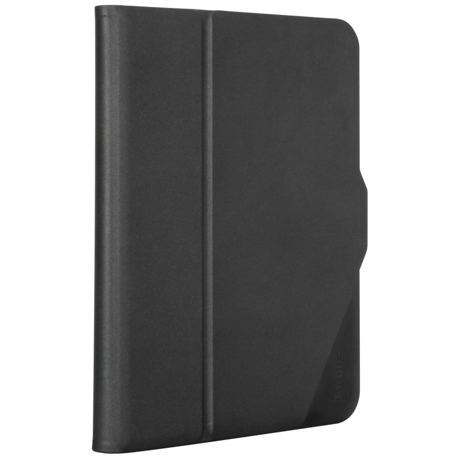 Angle. Targus - VersaVu Slim Antimicrobial Case for Apple iPad mini (A17 Pro) and iPad mini (6th generation 2021) - Black.