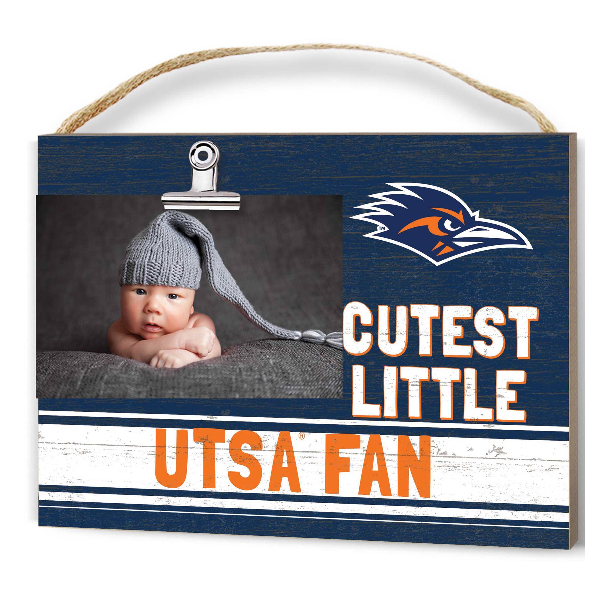 UTSA Roadrunners 8'' x 10'' Cutest Little Fan Team Logo Clip Photo Frame