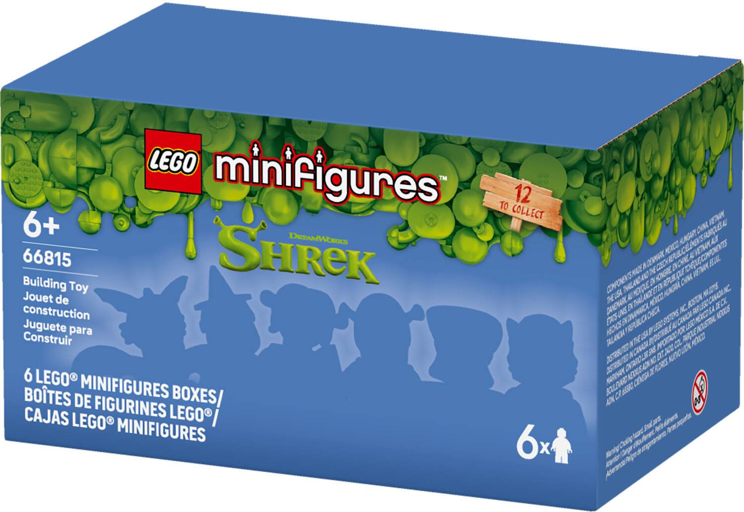 LEGO minifigures TO COLLECT 12 6+ DREAMWORKS 66815 Building SHREK Toy Jouet de construction Juguete para Construir 6 LEGO BOTES MINIFIGURES BOXES/ DE FIGURINES CAJAS LEGO LEGO MINIFIGURES 6x

VETNAM. CHINA, FABRIQUÉ AU HUNGARY AUX MEXICO MADE DENMARK THE CZECH EN CHINE TCHQUE/COMPONENTES VIETNAM EEJUL EN HONGRIE CHINA COMPONEN THAILANDAN HUNGRIA, MA CANEMARK THE USA EN MARCHE MXICO. BOSTON CANADA CK DINAMARCA CHECA INC. PARLEGO MXICO SA S.A. NEXXUS TATS-UNIS EN REPUBLICA SYSTEMS CANADA INDUSTRIAL HECHOS LEGO POR: POR:LEGO TAILANCIA IN THE USA BY/DISTREBUE IMPORTADO COL PARQUE MXICO. DISTRIBUTED IN CANADA SNB. 2400 LEON NO. EXT. NUEVO DISTRIBUTED ONTARIO DIE FLORES MARKHAM NEXIUS