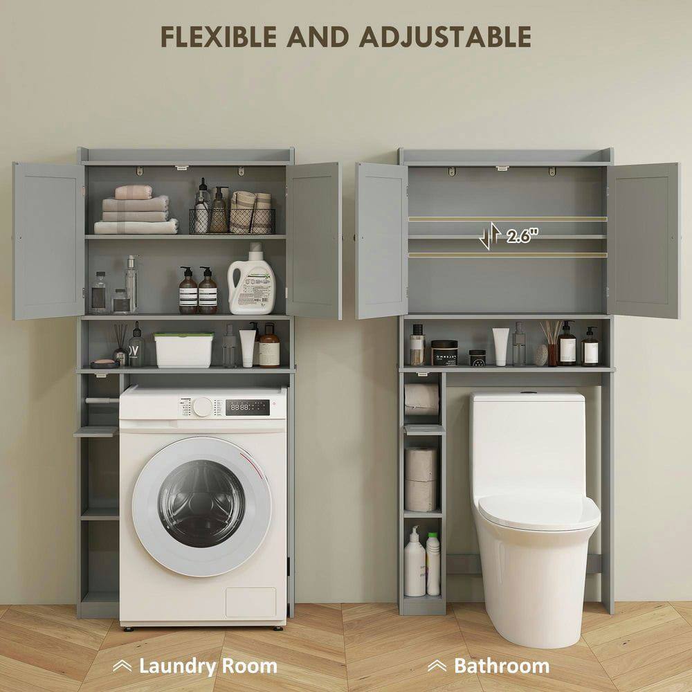 FLEXIBLE AND ADJUSTABLE

2.6"

Laundry Room

Bathroom