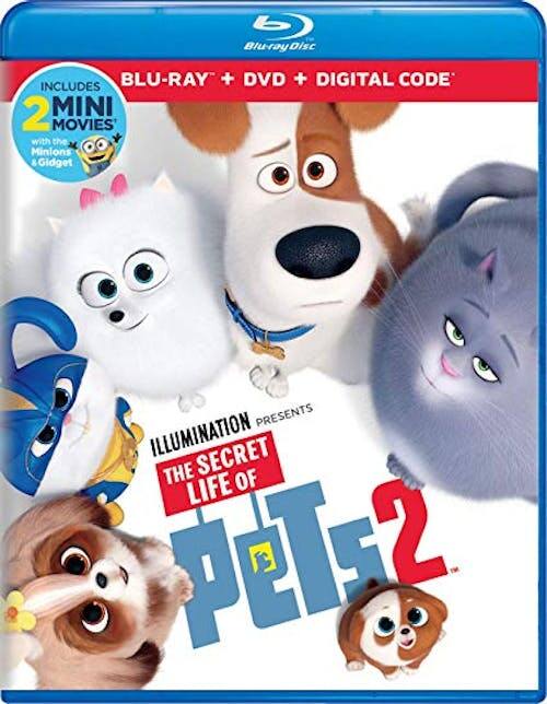 Front. The Secret Life of Pets 2 (DVD + Digital) [Blu-ray].