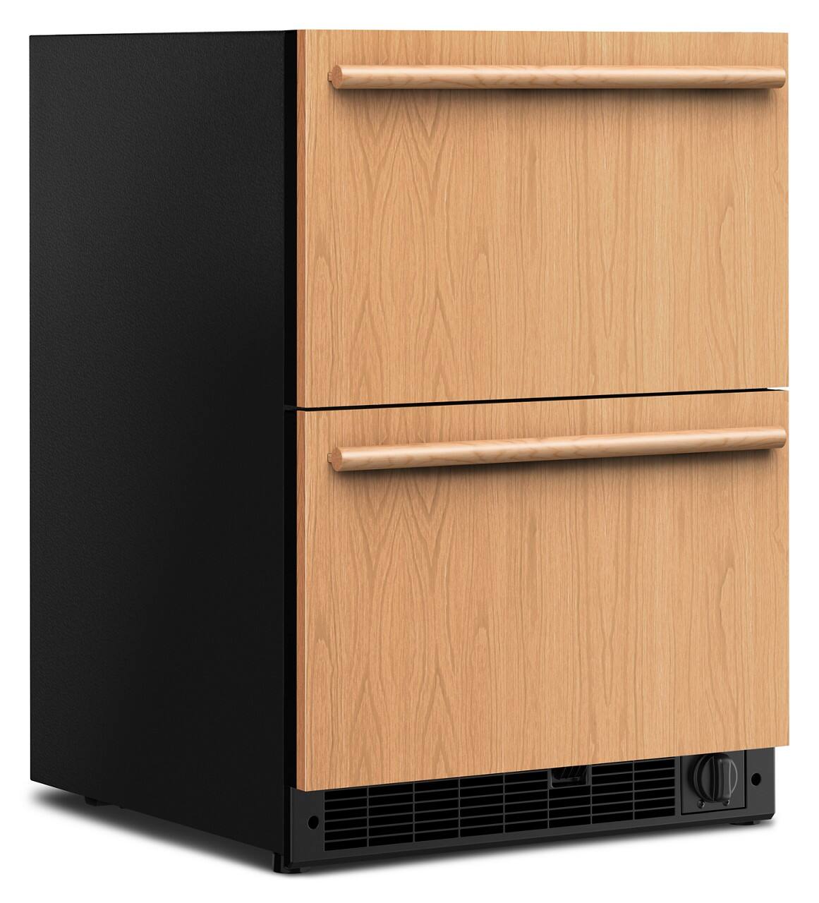 Alt View 9. KitchenAid - 4.2 Cu. Ft. Undercounter Double-Drawer Refrigerator/Freezer - Panel Ready.