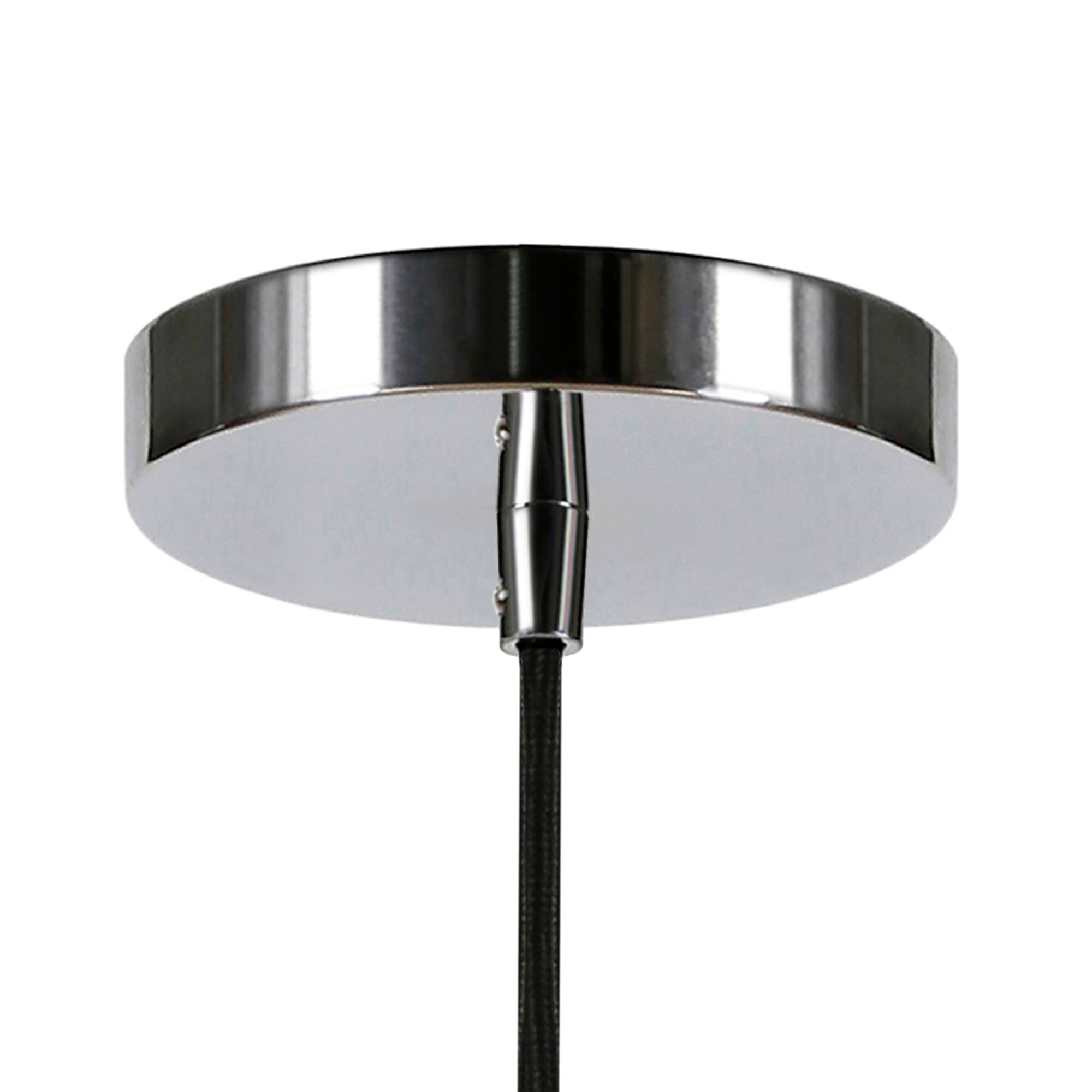 Alt View 20. Hudson&Canal - Ambrose Pendant Light - Polished Nickel.