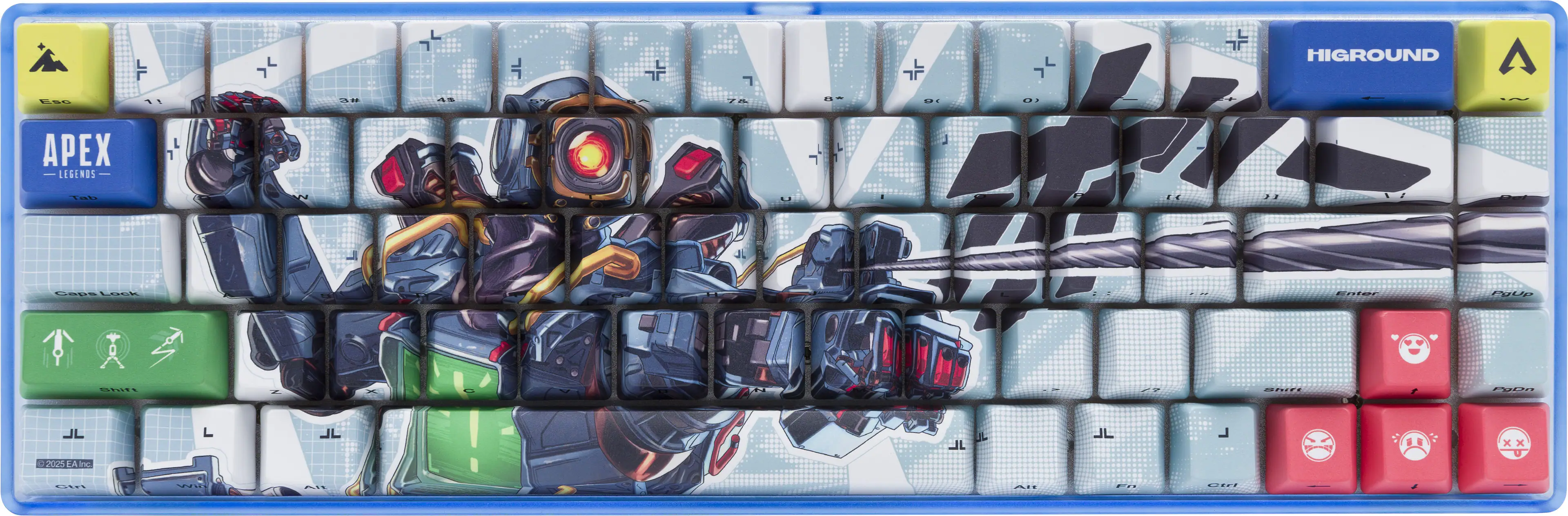 Higround - APEX Legends Performance 65HE 65% Wired Magnetic Linear Dynamic Actuation Switch Gaming Keyboard w/ Rapid Trigger - Pathfinder Core