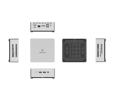 整備済み MINISFORUM UN100L 16GBRAM 512GB SSD Minisforum UN100L Mini Desktop, Intel N100, 16GB memory