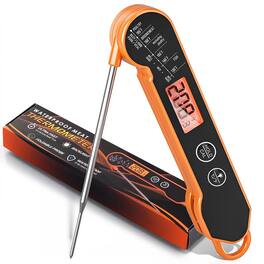 PARKER SLATER - Digital Meat Thermometer, Backlit Display, Calibration,Waterproof
