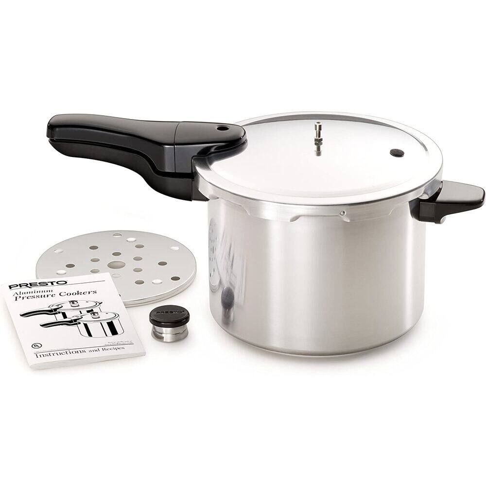 PRESTO  
Aluminum Pressure Cookers  
Instructions and Recipes