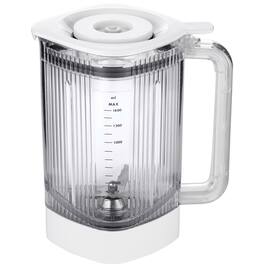 ZWILLING - Enfinigy 48-oz Power Blender Jar with Cross Blade and Vacuum Lid - White