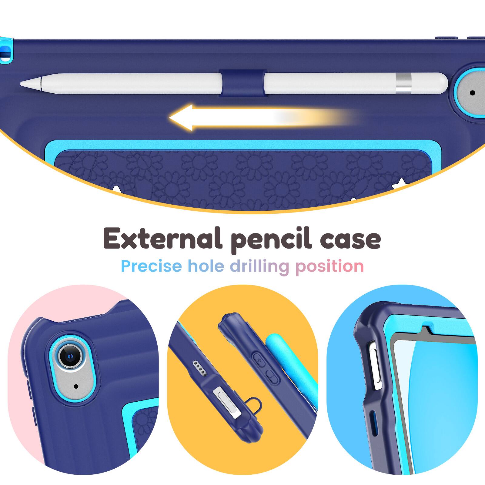 External pencil case  
Precise hole drilling position