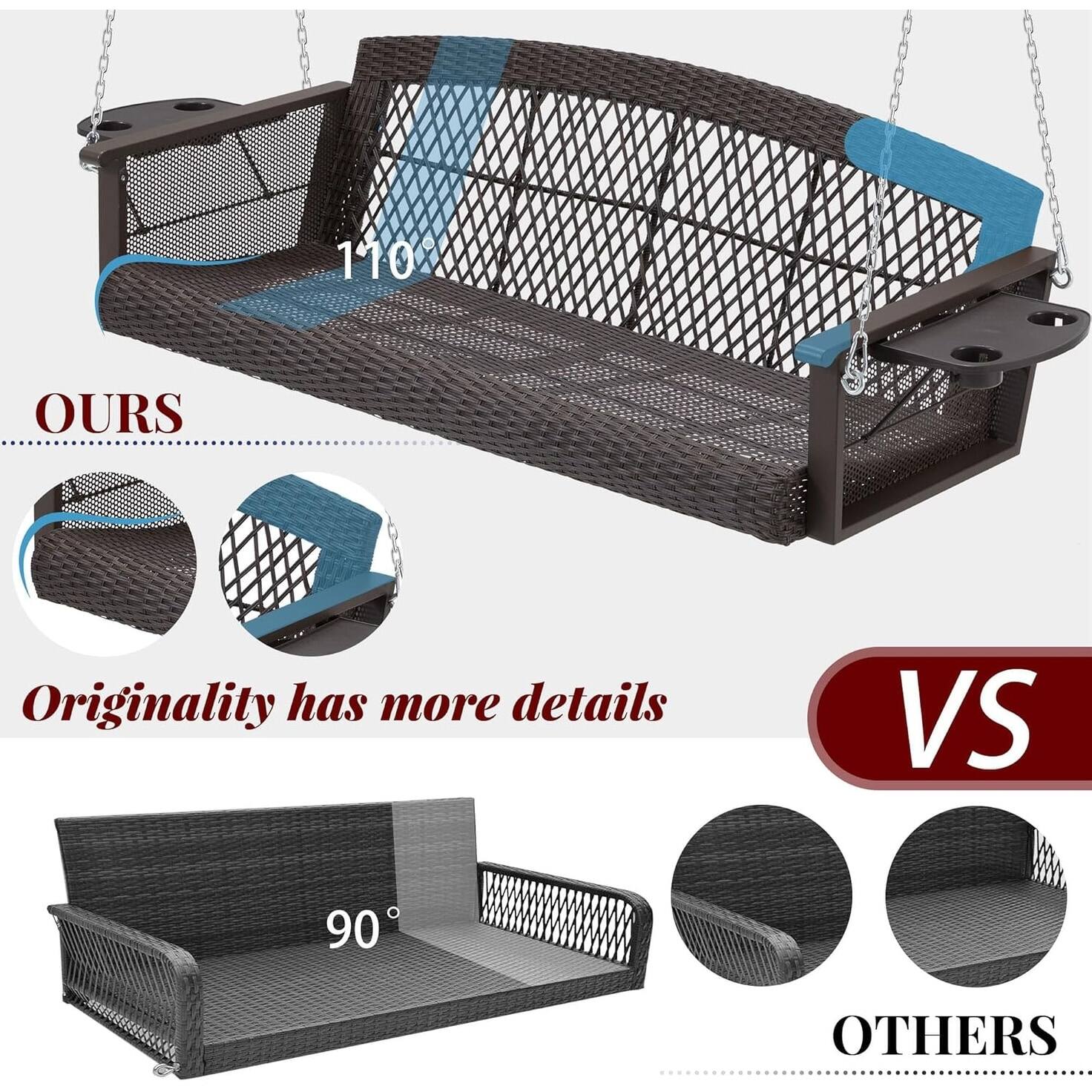 110 OURS Originality has more details VS 90 OTHERS