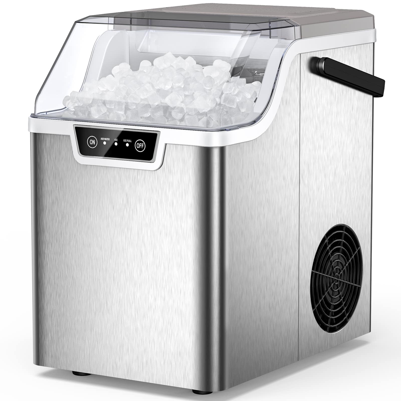 KEINVE Nugget Countertop Ice Maker with Soft Chewable Ice