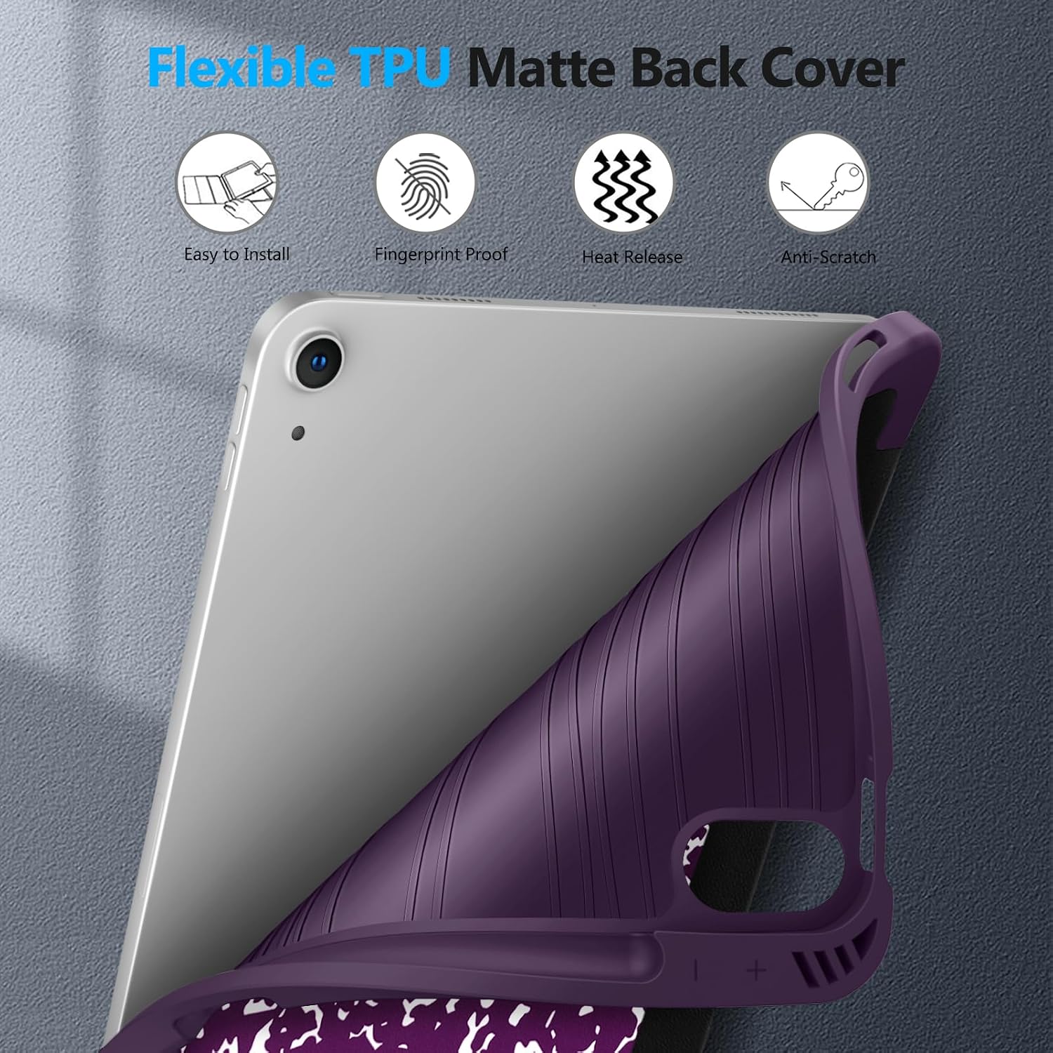 Flexible TPU Matte Back Cover

- Easy to Install
- Fingerprint Proof
- Heat Release
- Anti-Scratch