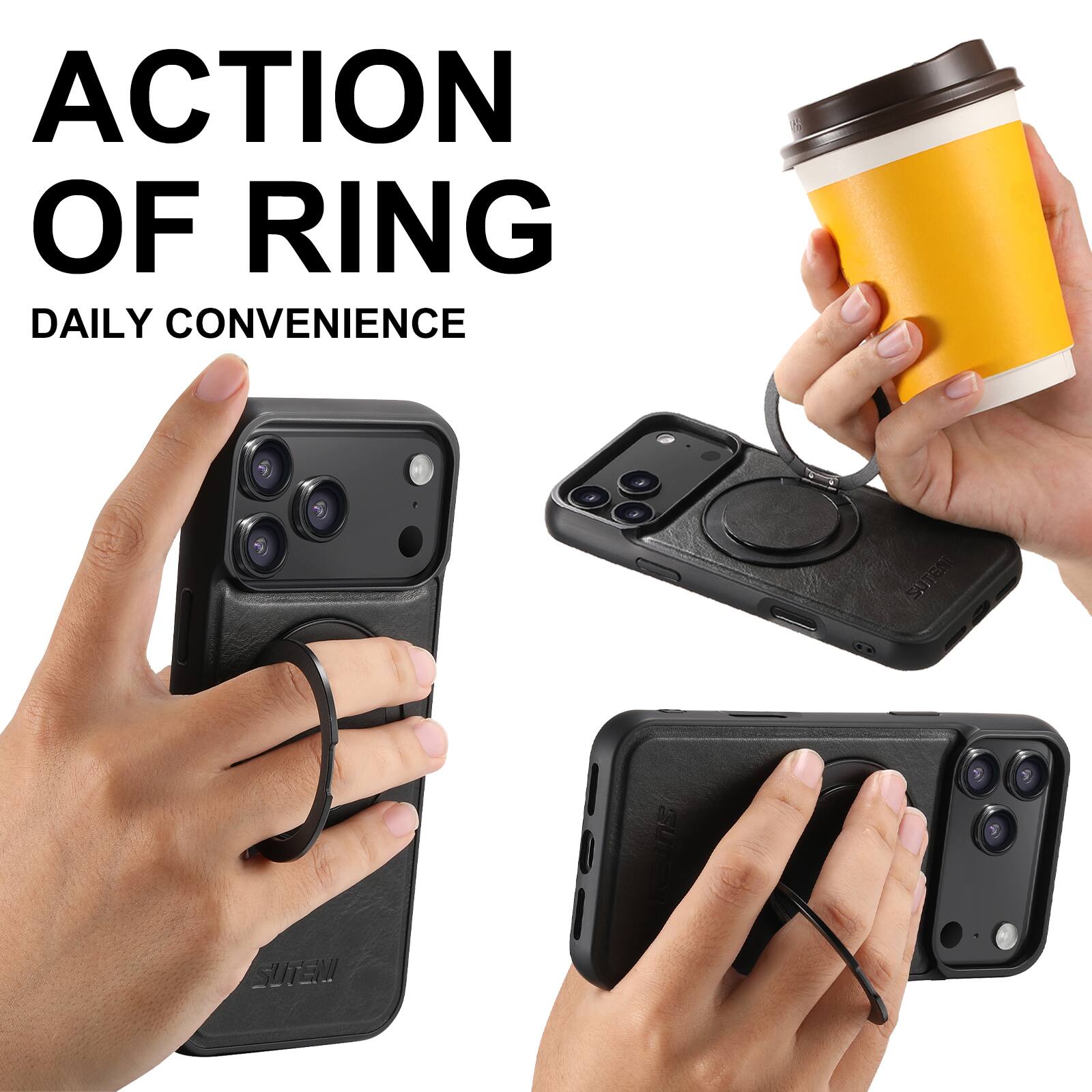 ACTION OF RING  
DAILY CONVENIENCE