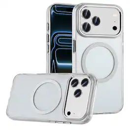 Equipd - Case for iPhone 18 Pro Max / iPhone 17 Pro Max (6.9"), MagSafe Compatible, Transparent Acrylic Slim Protective Cover - Clear