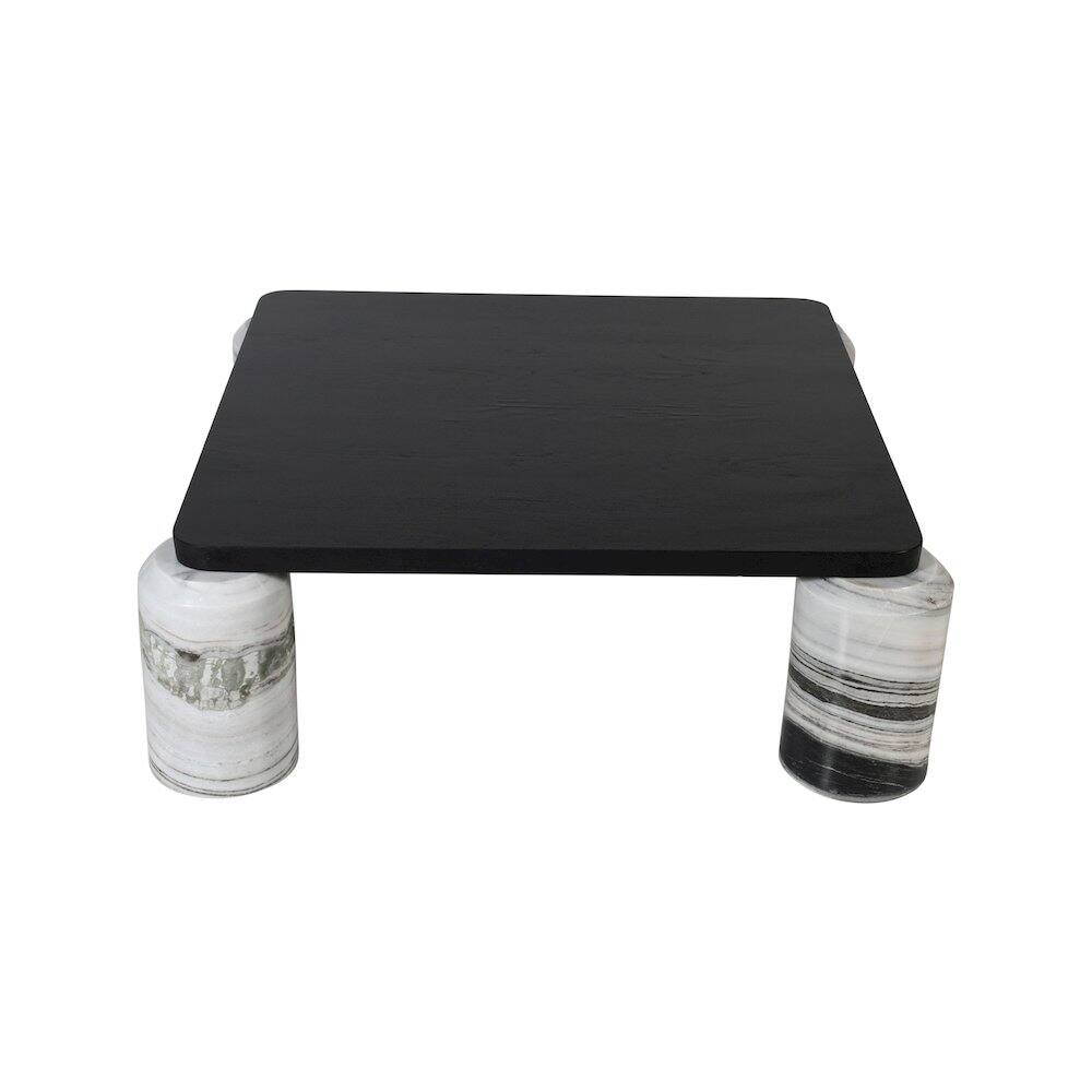 Alt View 3. Meridian Furniture - Ferrara Panda Coffee Table - Panda.