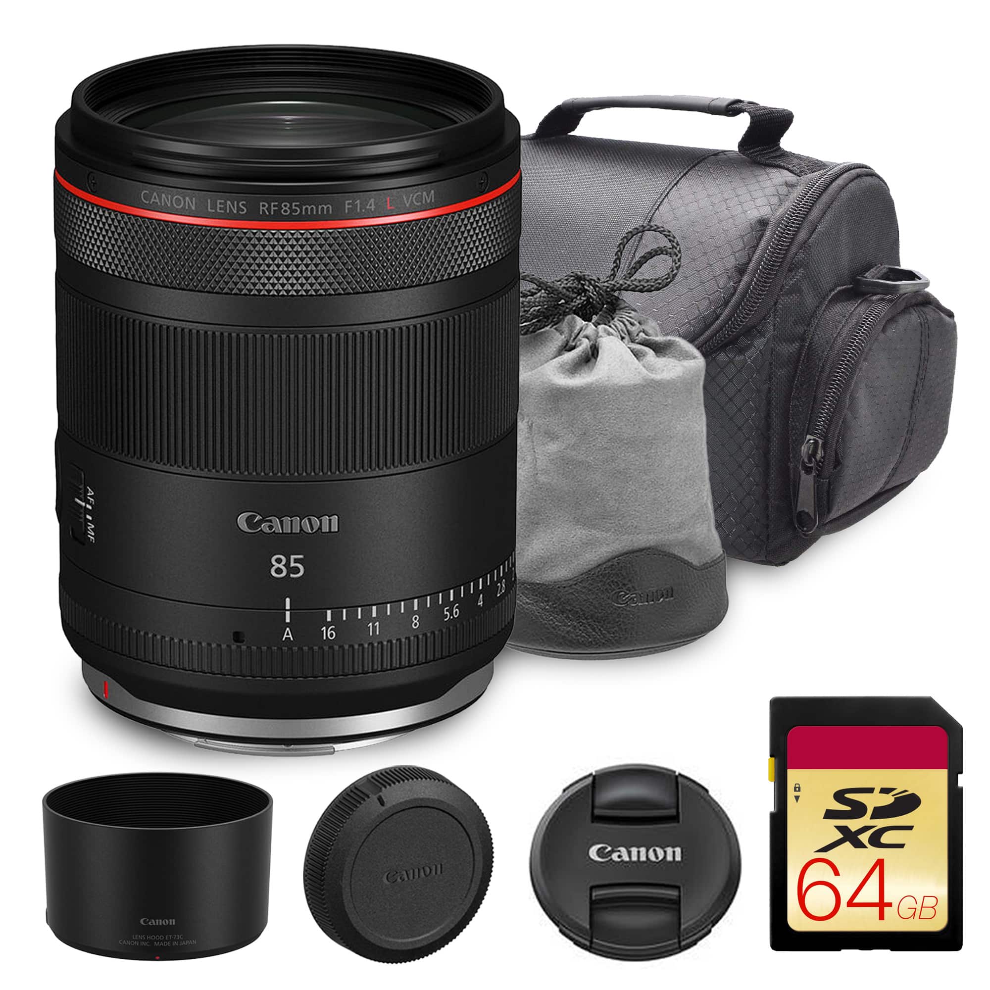 Canon - RF 85mm f/1.4 L VCM Lens | Fast Portrait Prime & Advanced Stabilization + More - Black price history on PriceWatchPro