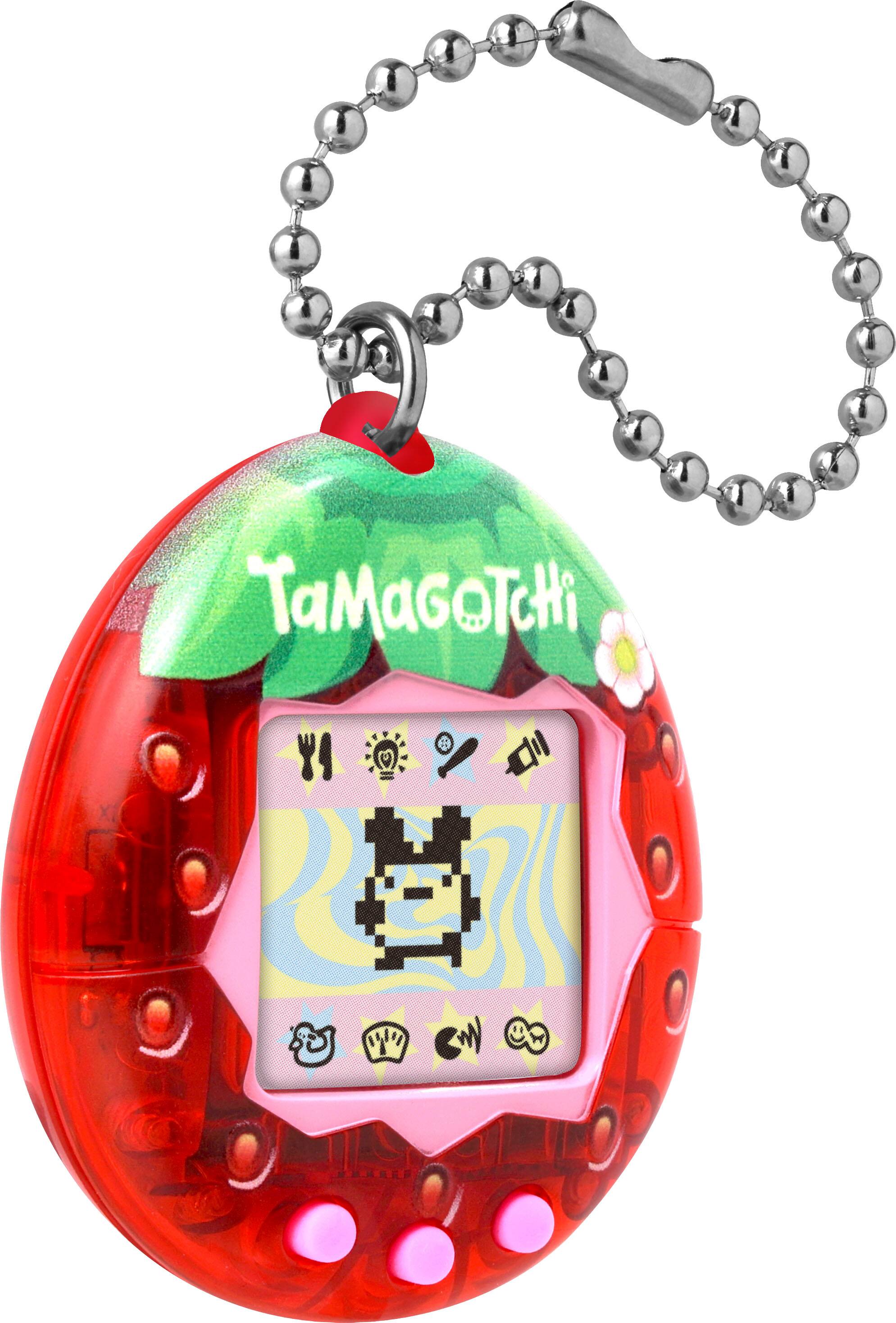 Angle. Bandai - 2.1" Fresh Strawberry (P2) Tamagotchi, BNTCA Original Tamagotchi.