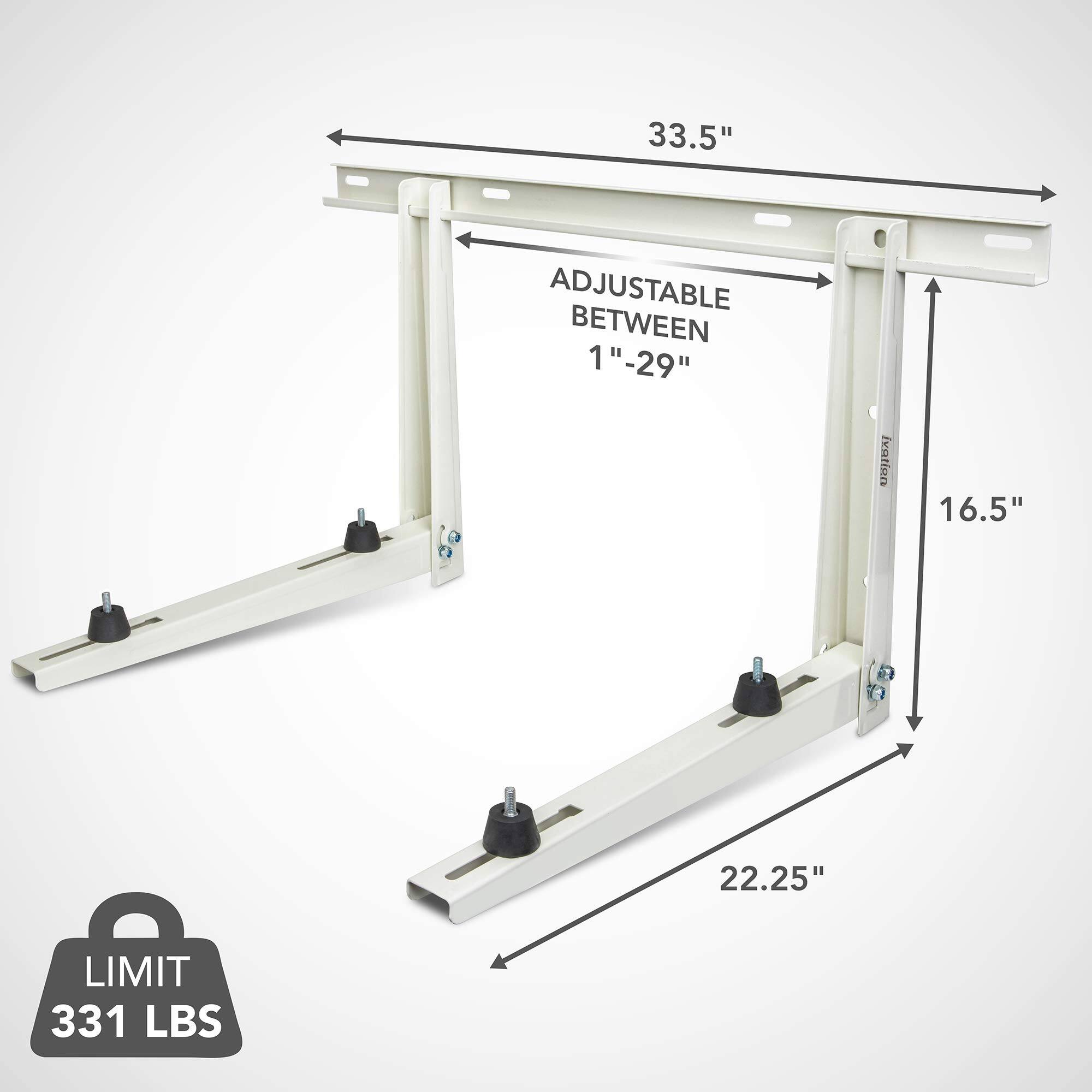 33.5" ADJUSTABLE BETWEEN 1"-29"  
16.5"  
22.25"  
LIMIT 331 LBS