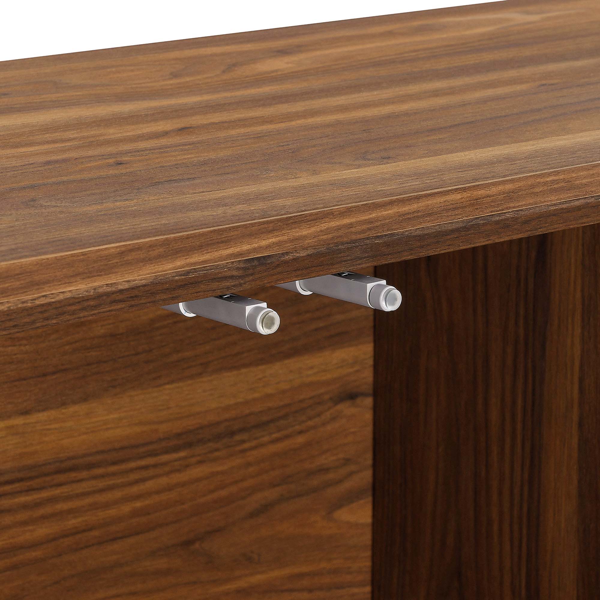 Alt View 7. Modway - Harper Chevron Sideboard by Modway - Walnut.