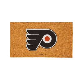 Evergreen Enterprises - Philadelphia Flyers 28" x 16" Logo Turf Mat - Multicolor