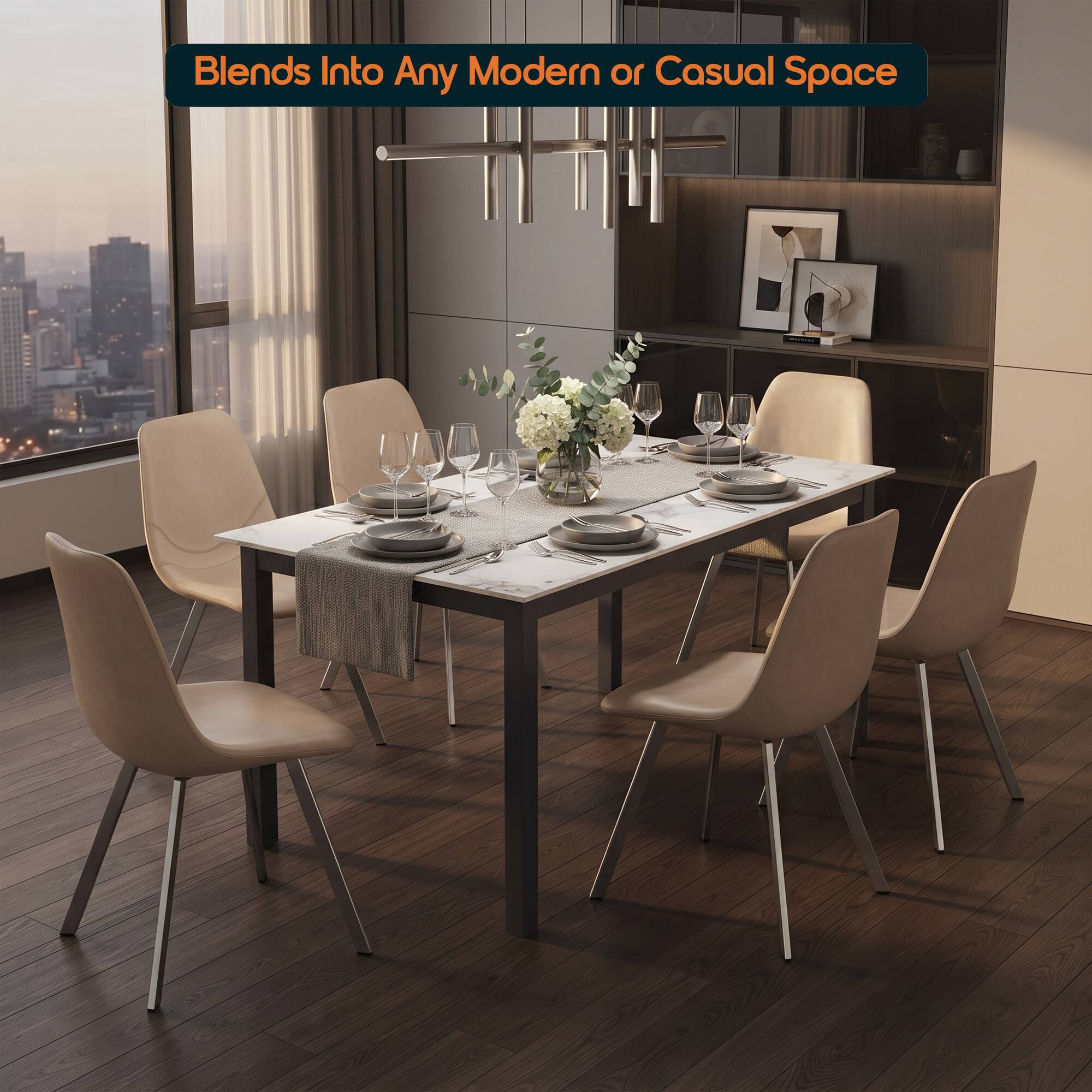 Blends Into Any Modern or Casual Space