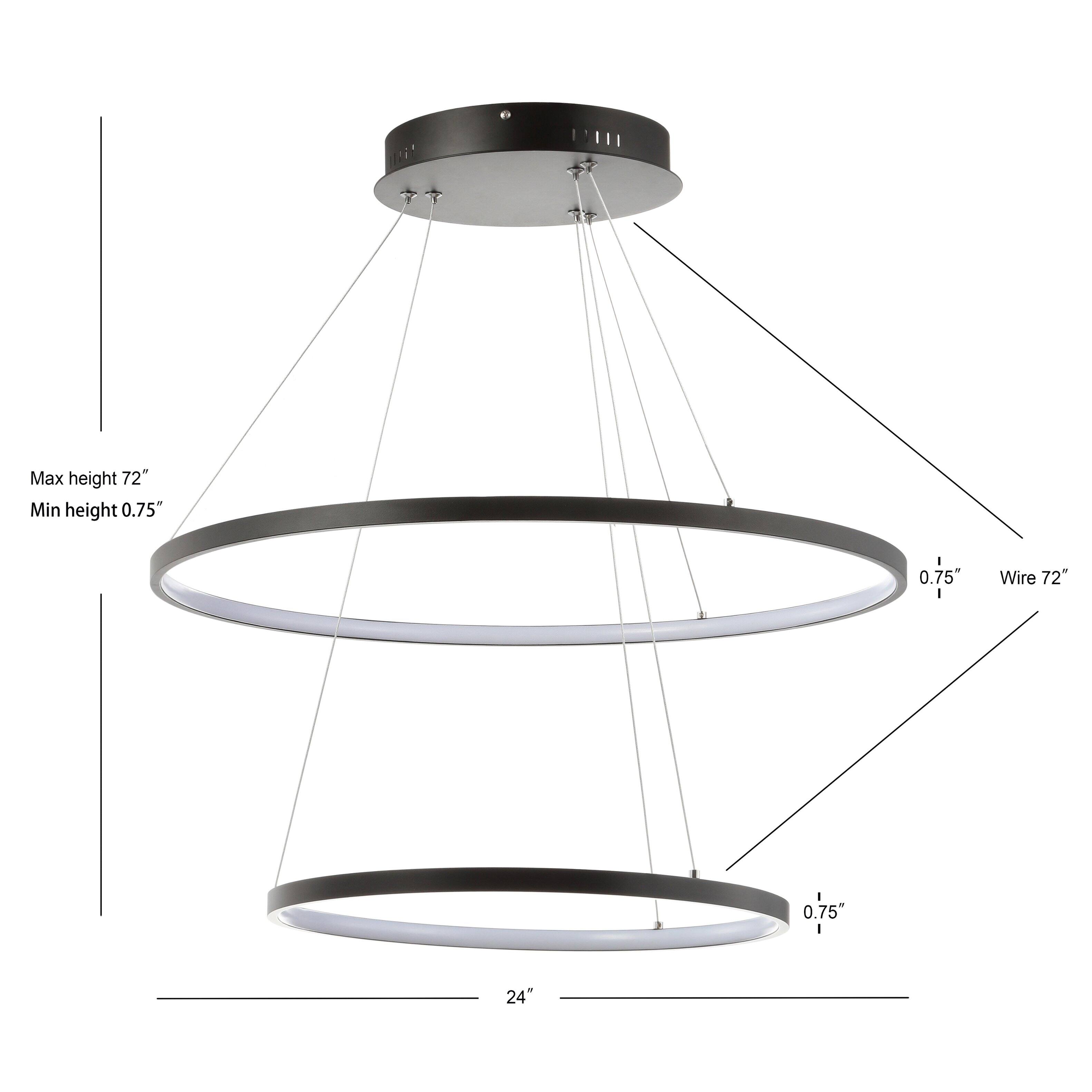 Max height 72"  
Min height 0.75"  
Wire 72"  
0.75"  
24"