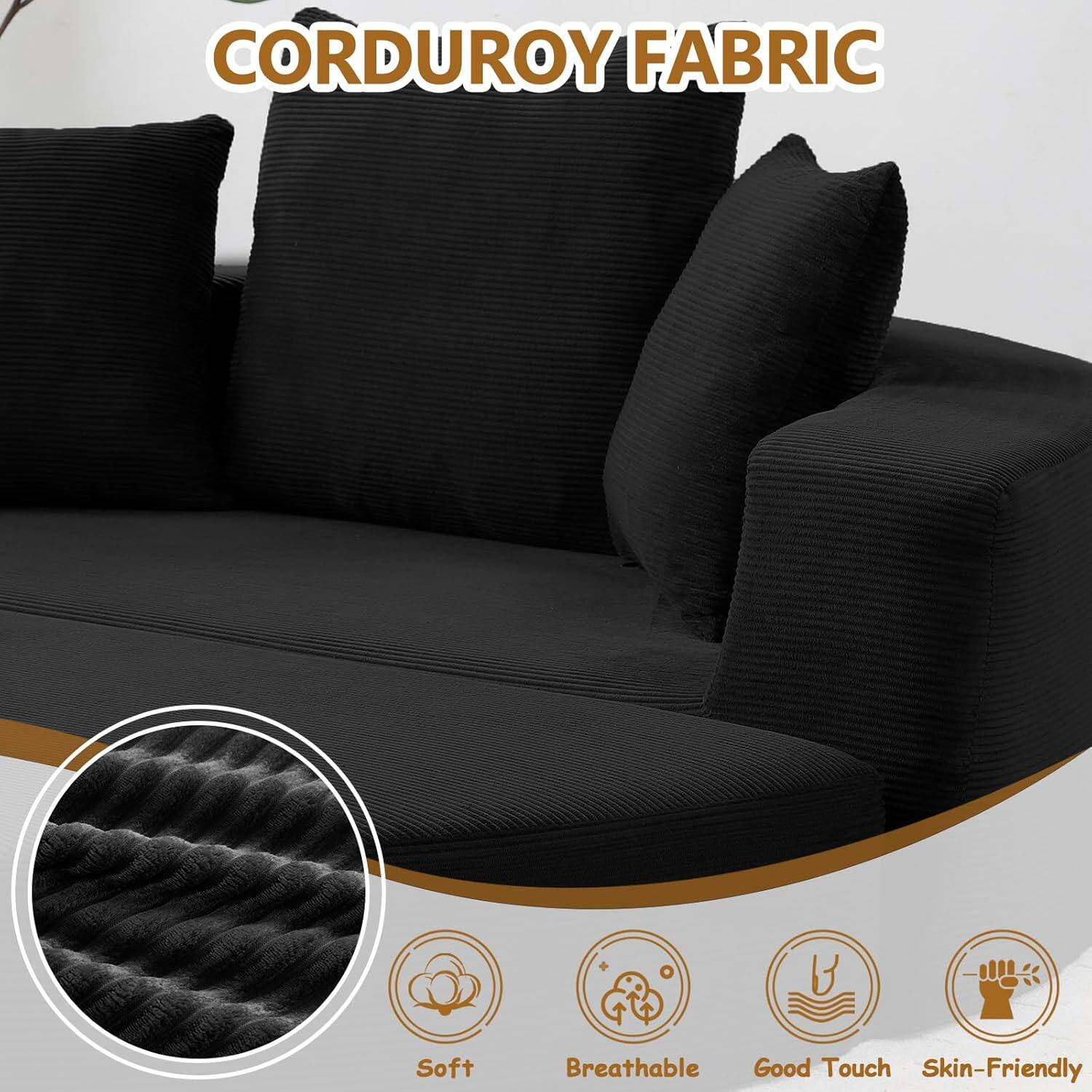 CORDUROY FABRIC

- Soft
- Breathable
- Good Touch
- Skin-Friendly