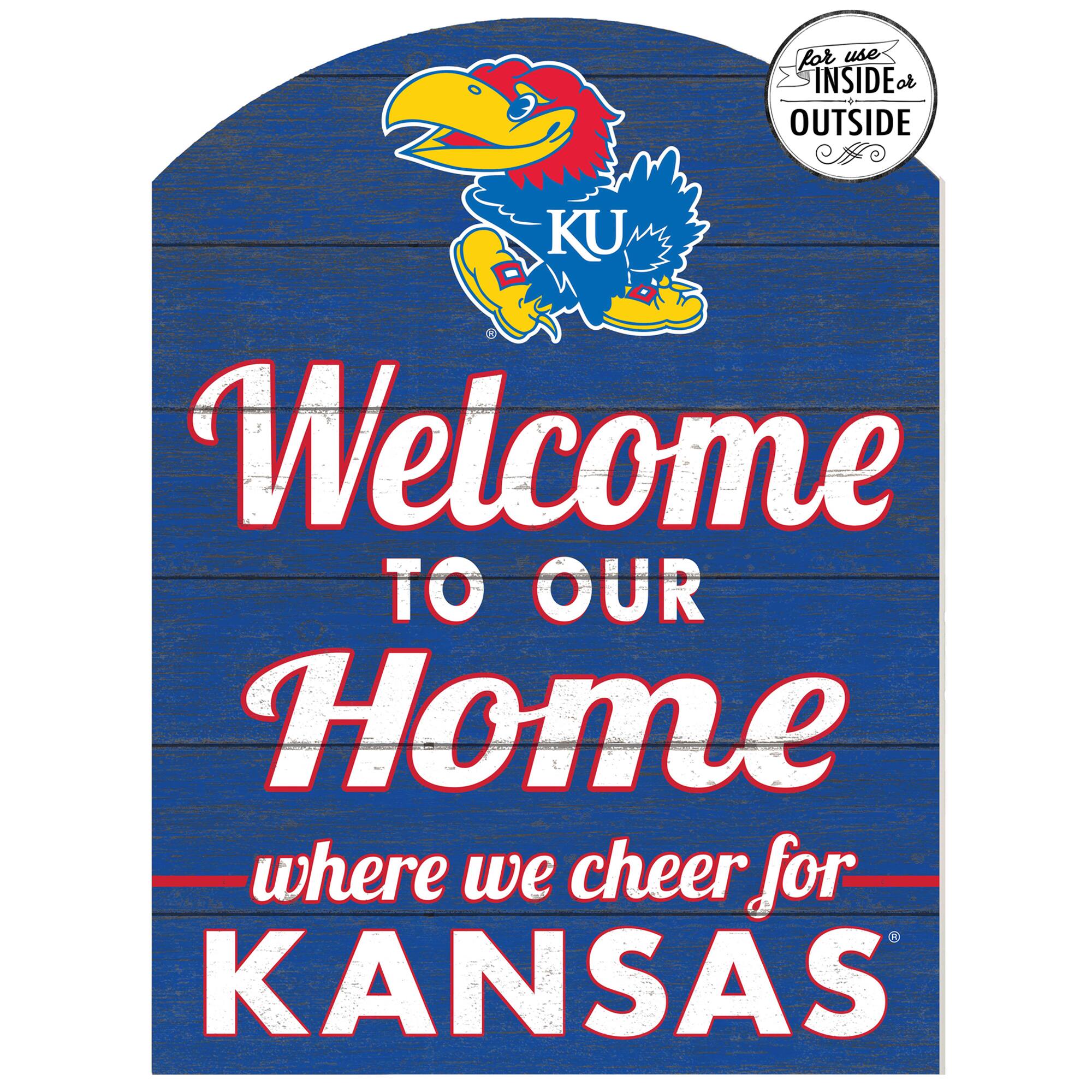 Kansas Jayhawks 16'' x 22'' Marquee Sign