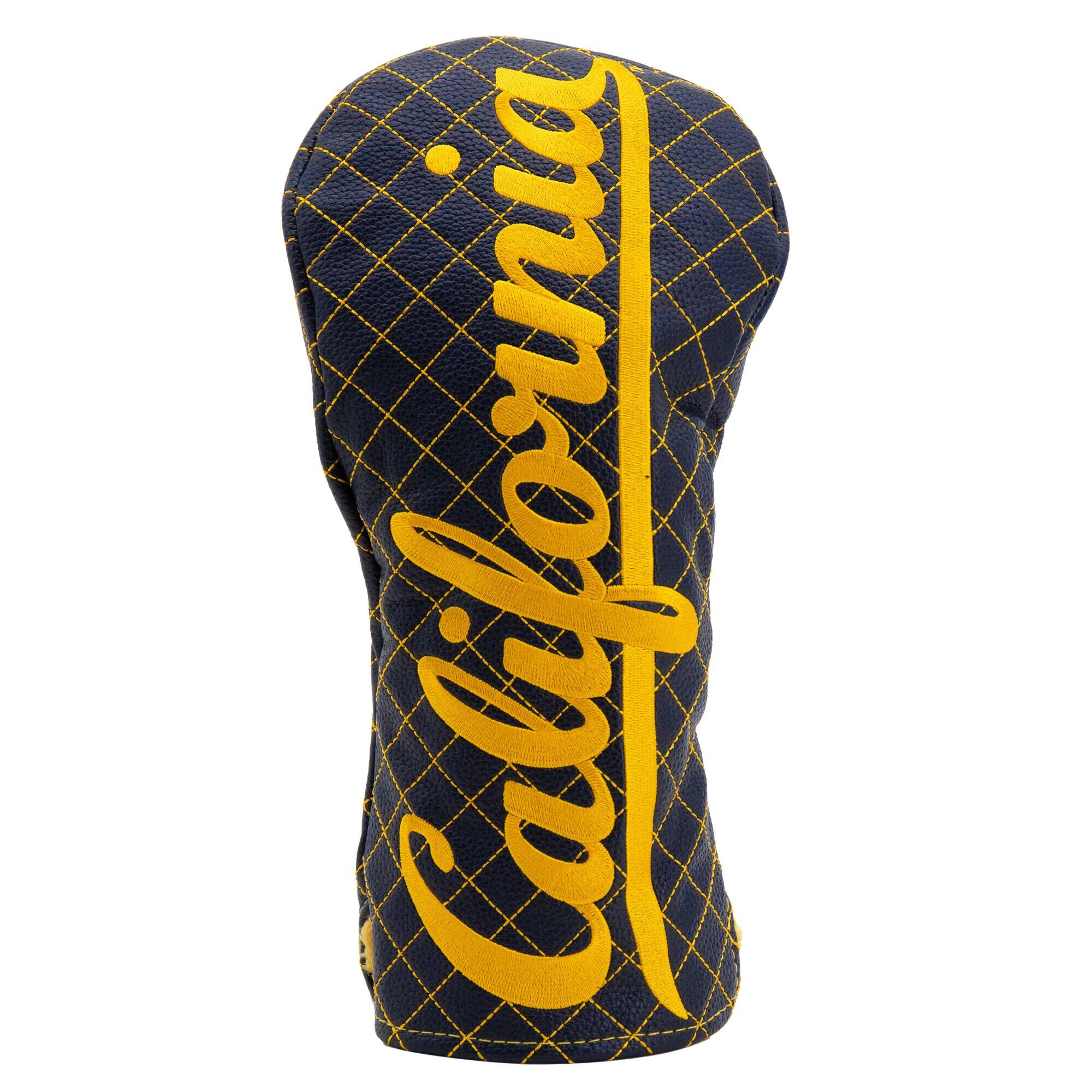 Front. Team Golf - Cal Bears Quilted Driver Headcover - Multicolor.