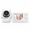 Front. bonoch - mini 640P cavy baby monitor with Video Camera and 3.2'' Display Screen Audio No WiFi Auto Night Vision - White.