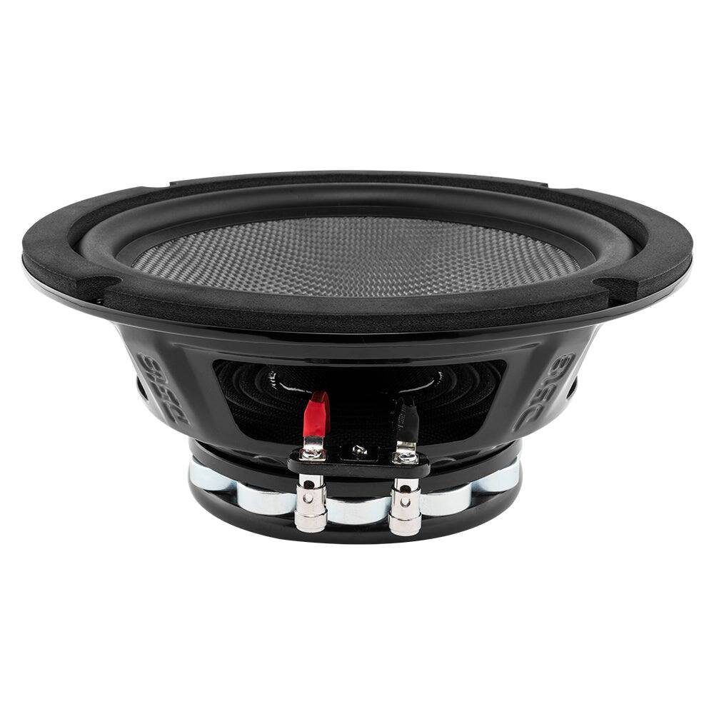 Angle. DS18 Audio - PRO-CF 8" Neodymium Mid-Bass Loudspeaker, 300W RMS 4-Ohm.