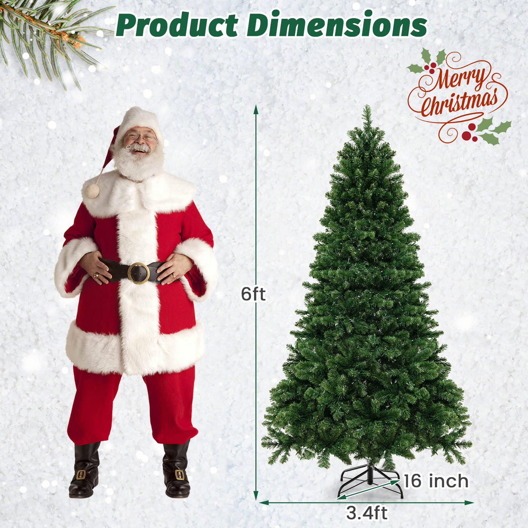 Product Dimensions  
Merry Christmas  

6ft  
3.4ft  
16 inch