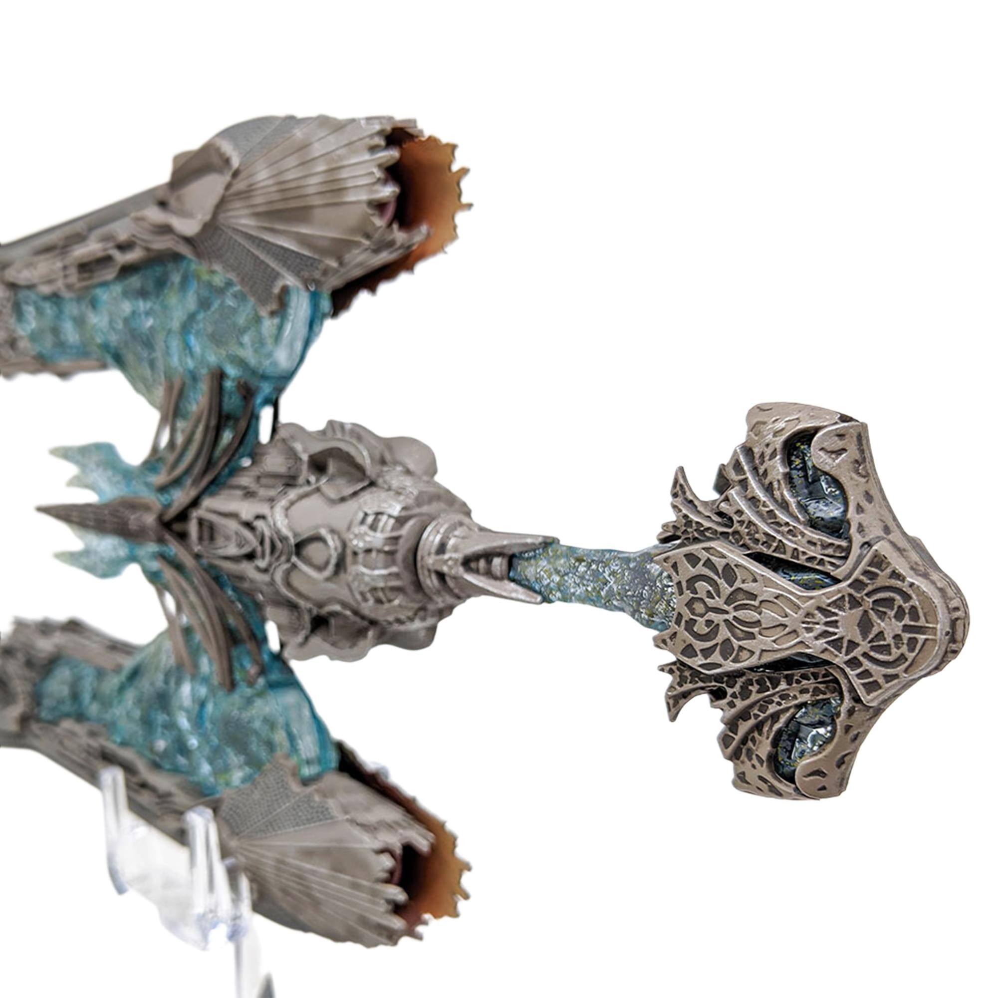 Alt View 3. Eaglemoss - Eaglemoss Star Trek Discovery Ship Replica | Klingon Sarcophagus - Silver.