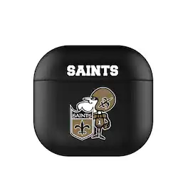 Keyscaper - New Orleans Saints New Orleans Saints Insignia AirPods 4th Generation Case Cover - No Size - Black