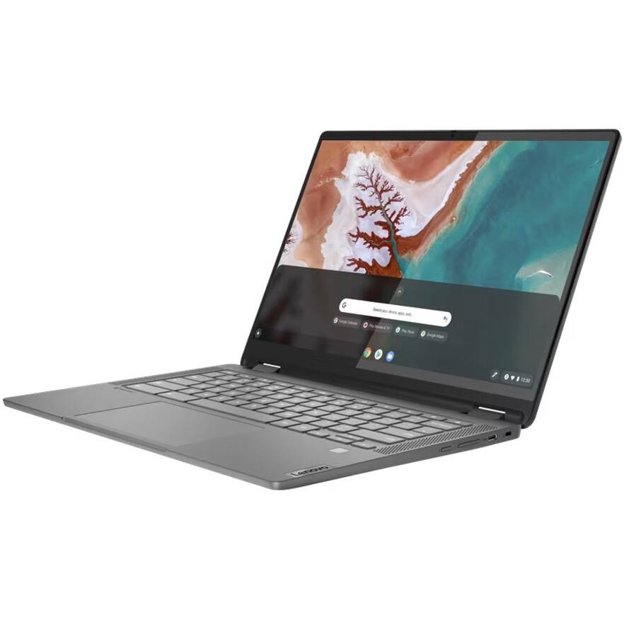 Alt View 7. Lenovo - Lenovo Flex5 Chrome 14IAU 83AJ0001UX 14" Touchscreen Convertible 2 in 1 Chromebook - WUXGA - Intel Core i5 12th Gen i5-1 - Storm Gray.