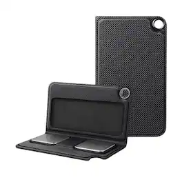 Stock Preferred - Protective PU Leather Case for AliveCor KardiaMobile - Black