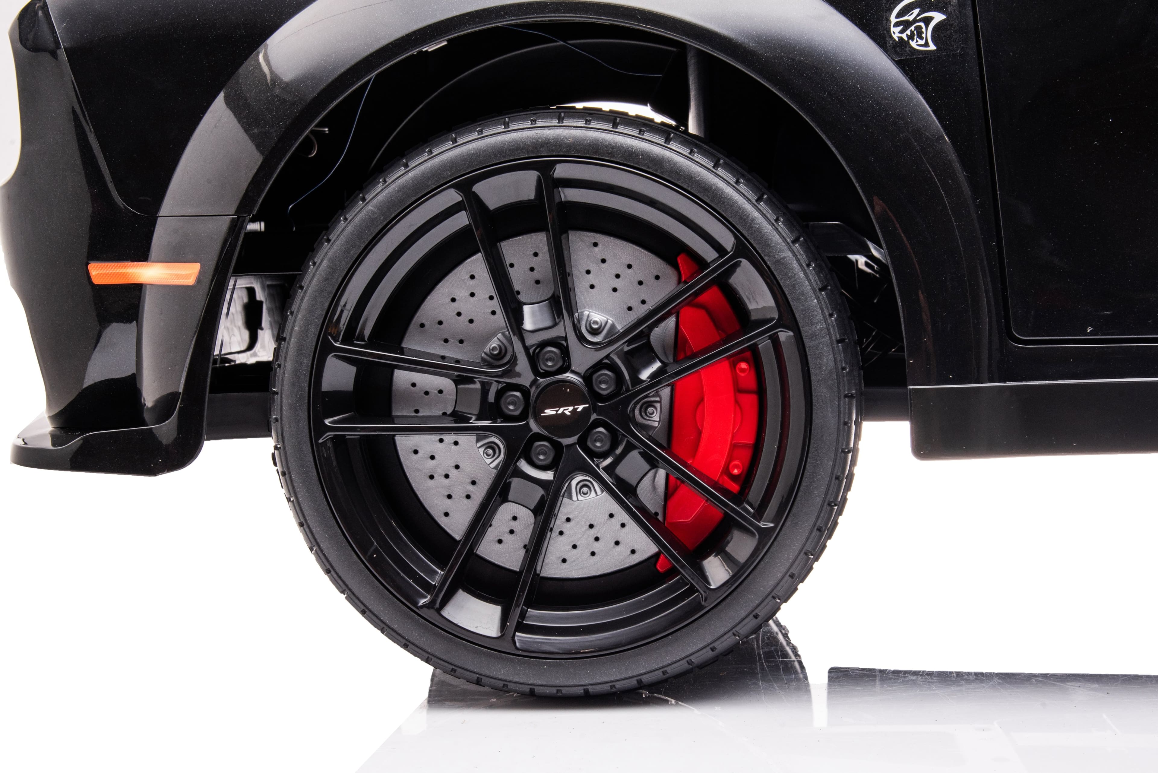 Alt View 17. Best Rideon Cars - Dodge Challenger 12V Black - Black.