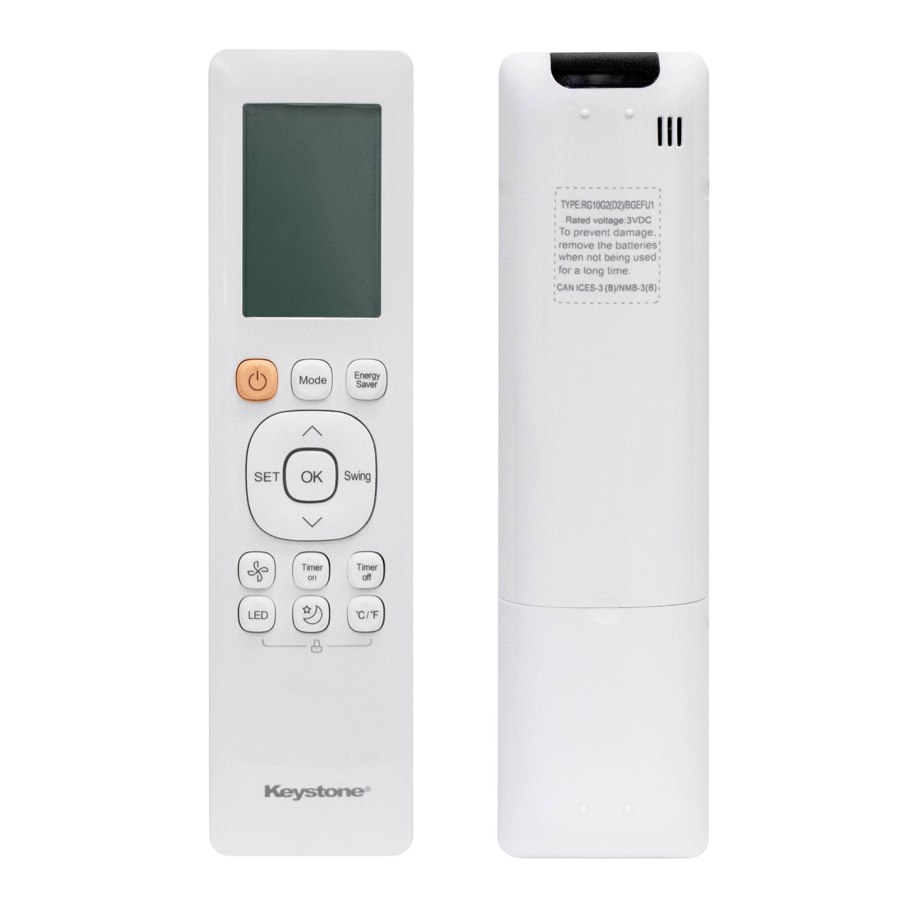 TYPERG1002(D2yBGEFU1) Rated voltage 3VDC  
To prevent damage, remove the batteries when not being used for a long time  
CAN CES-3(B)NMB-3(B)  
Mode Energy Saver  
SET OK Swing Timer an Timer of LED  
Keystone