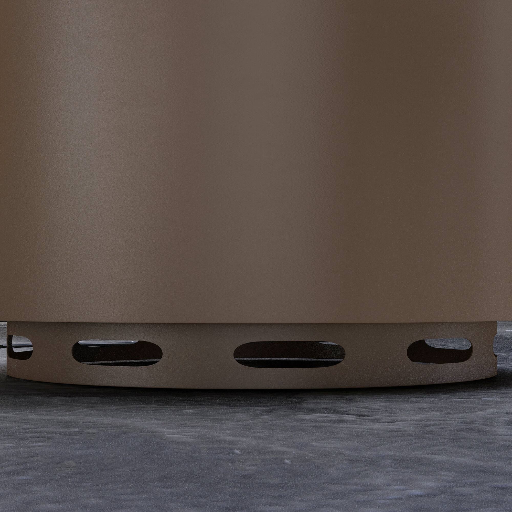 Alt View 5. Outsunny - Outsunny Smokeless Fire Pit, 19" Portable Wood Burning Firepit with Poker - Bronze.