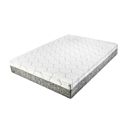 Front. GOODSILO - Premium 12-Inch Queen Size Mattress with Multi-Layer Comfort and Advanced Cooling Technology - White.