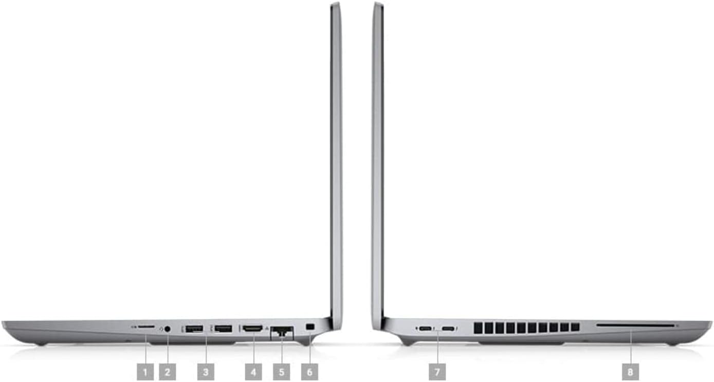 Alt View 2. Dell - PRECISION 3561 15.5" INTEL 11TH GEN CORE I9-11950H - 32GB RAM, 1TB SSD - Windows 11 Pro.