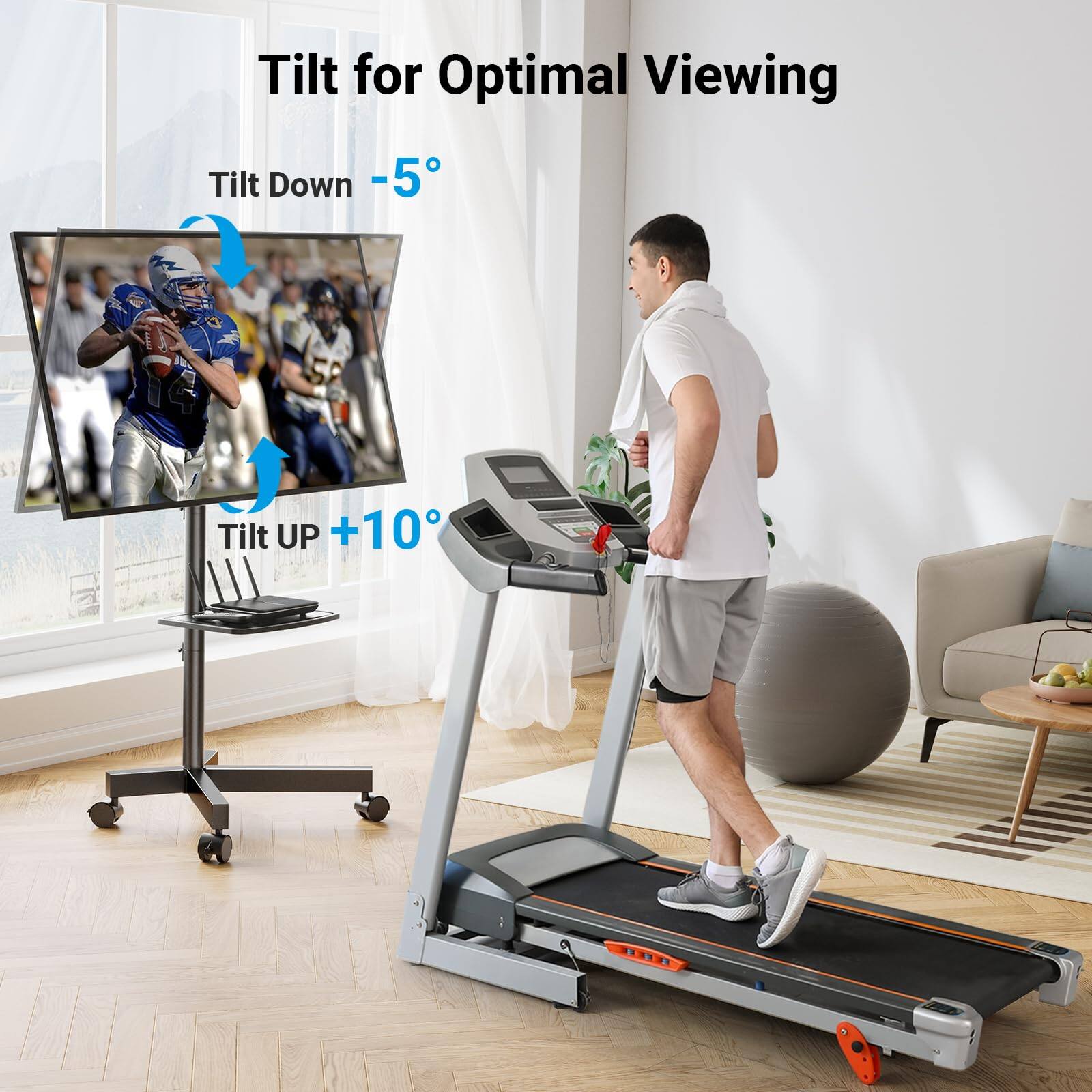 Tilt for Optimal Viewing

Tilt Down -5°

Tilt UP +10°