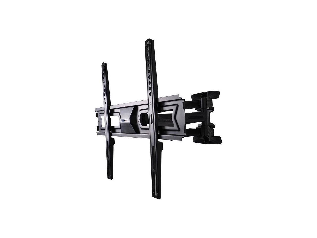 Alt View 6. Premier Mounts - PREMIER MOUNTS AM65 LOW-PROFILE SNGLE STUD DUAL ARM - Black.