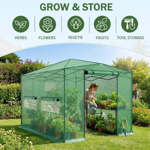GROW & STORE

HERBS  
FLOWERS  
VEGETABLES  
FRUITS  
TOOL STORAGE