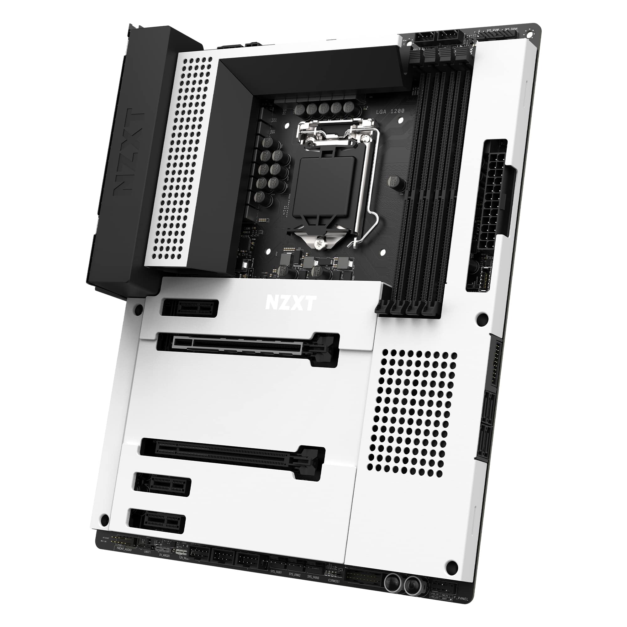 Alt View 1. NZXT - Z590 (Socket LGA 1200) USB 3.2 Intel Motherboard with Wifi.
