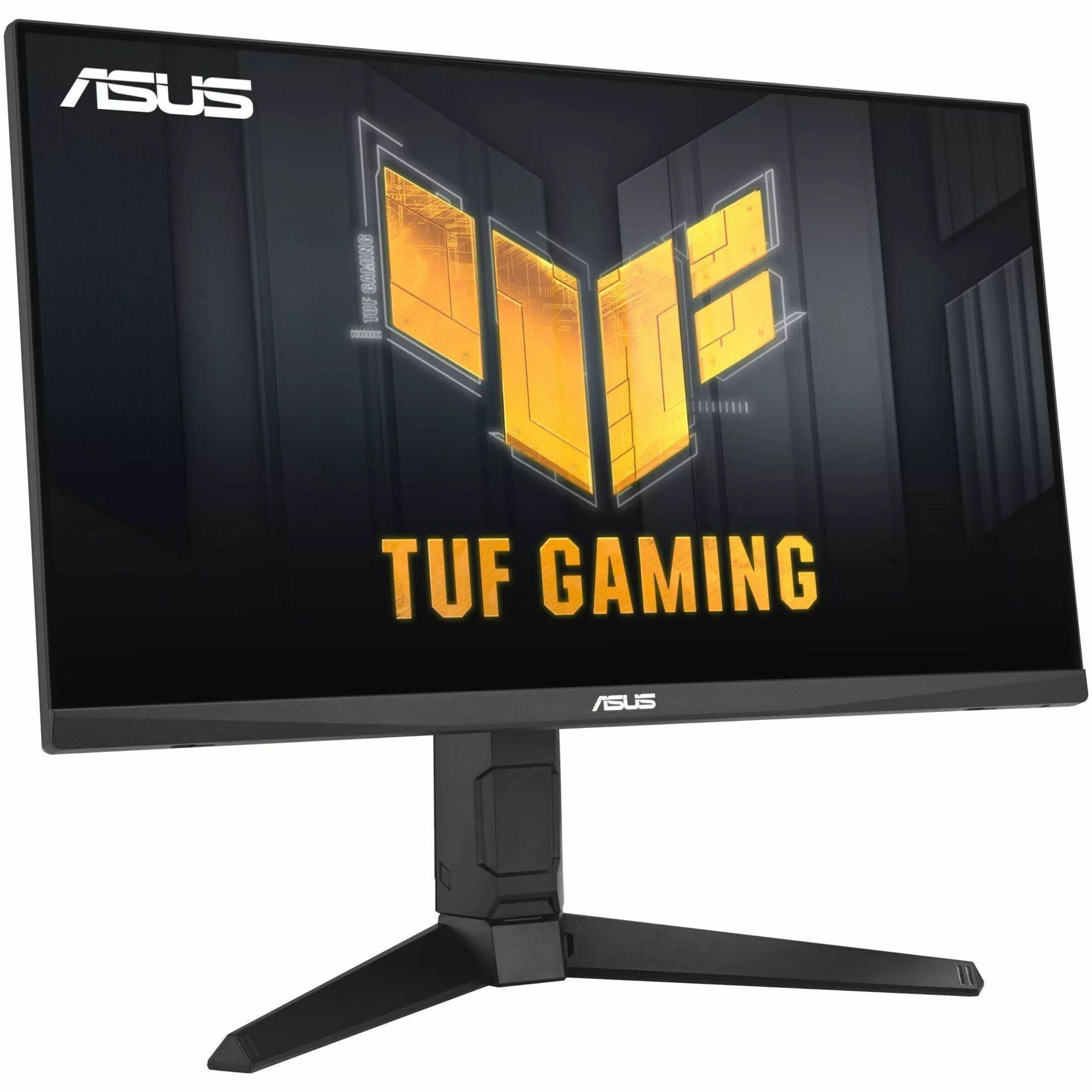 Angle. ASUS - TUF Gaming 24" FHD IPS 180Hz 1ms Gaming Monitor with FreeSync Premium (DisplayPort, HDMI) - Black.