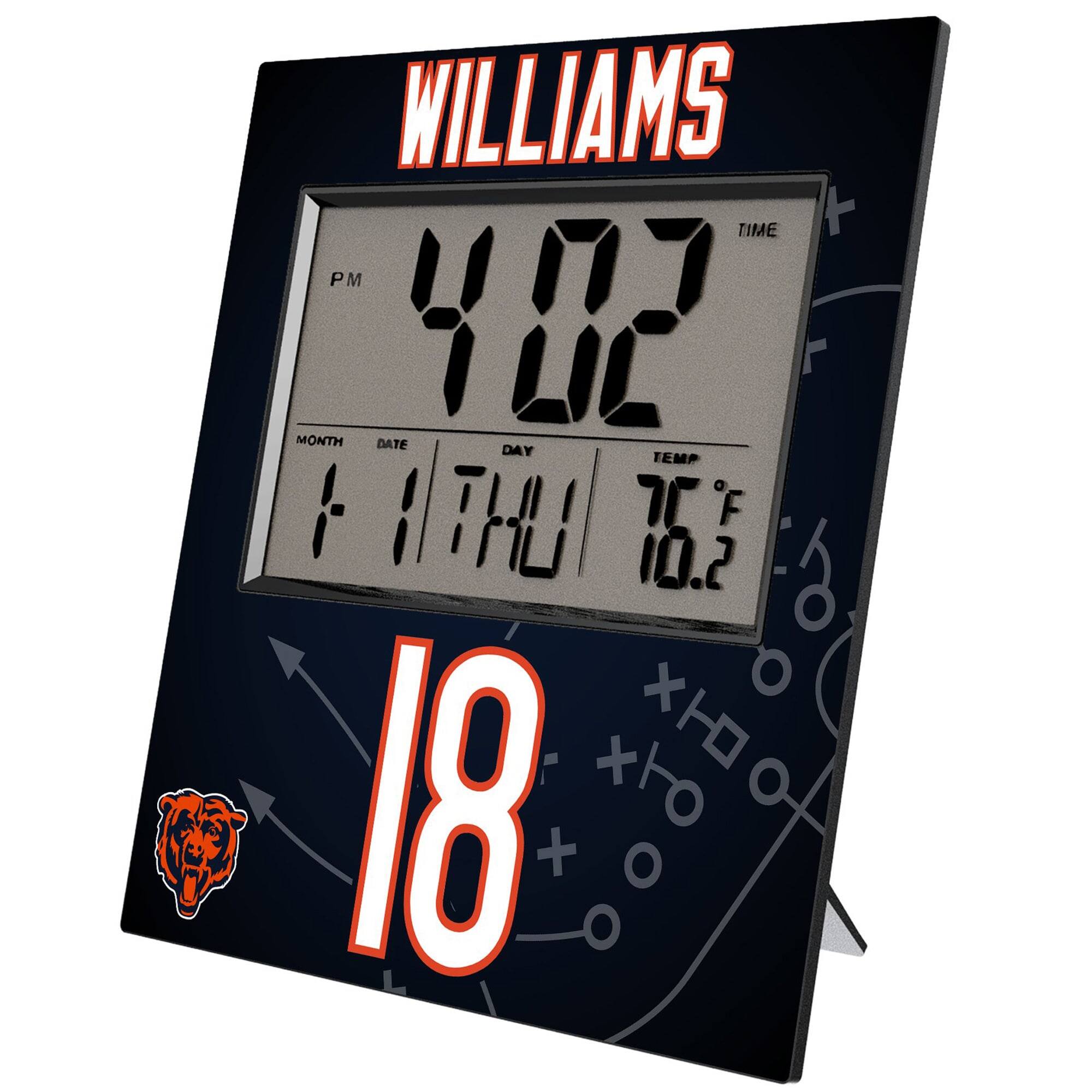 WILLIAMS

TIME: 4:02 PM

MONTH: 1
DATE: 11
DAY: THU
TEMP: 76°F

18