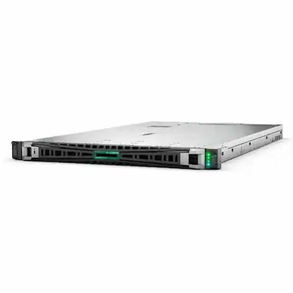 Front. HP - HPE ProLiant DL360 Gen12 1U Rack Server - 1 x Intel Xeon 6505P 2.20 GHz - 64 GB RAM - 960 GB SSD - (2 x 480GB) SSD - Black.